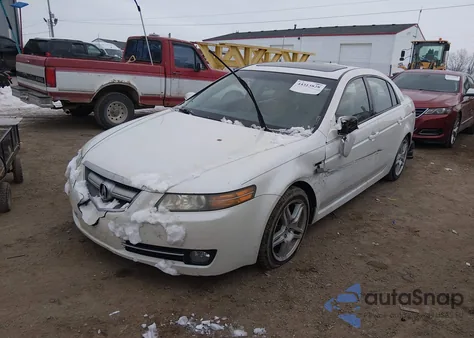 2008 Acura Tl 3.2 из США, поврежденный, VIN 19UUA662X8A053077